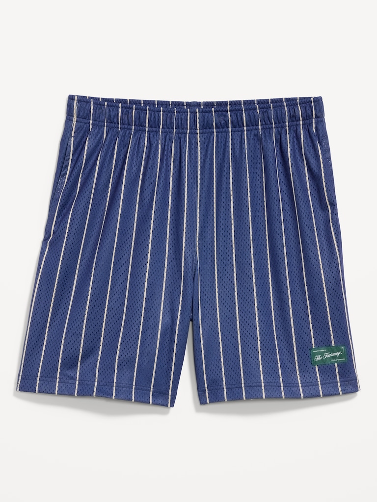 Baggy Mesh Shorts -- 6-inch inseam