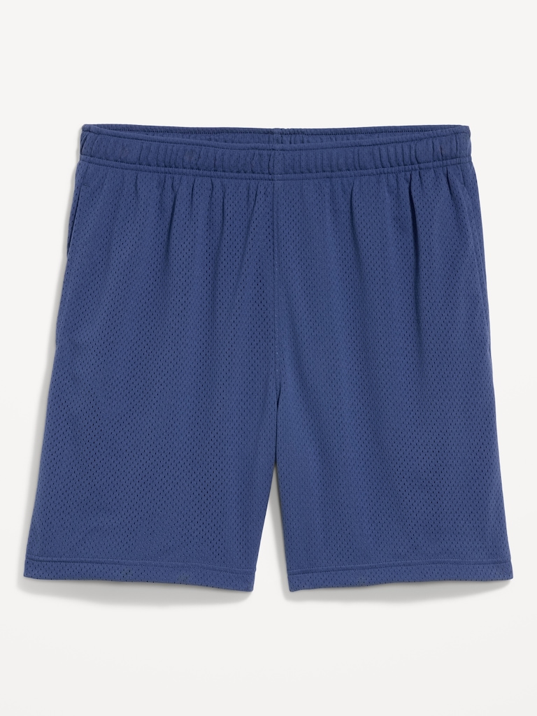 Baggy Mesh Shorts -- 6-inch inseam