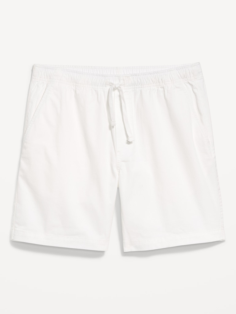Twill Jogger Shorts -- 7-inch inseam