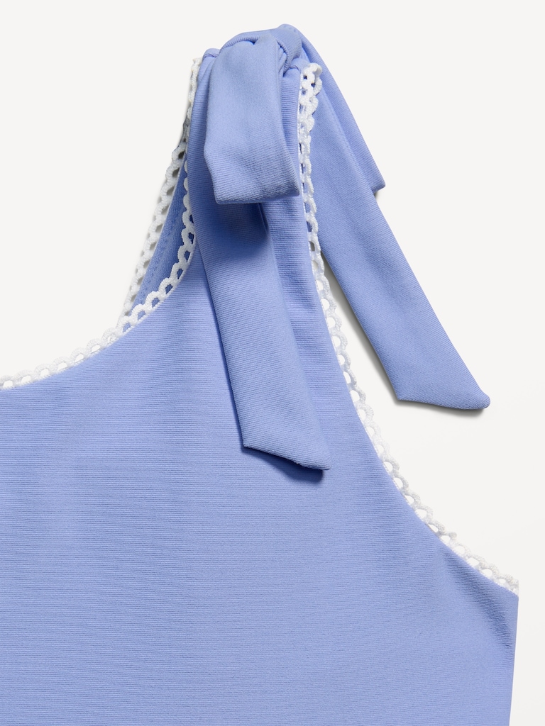 PowerSoft Sleeveless Tie-Strap Athletic Dress for Girls