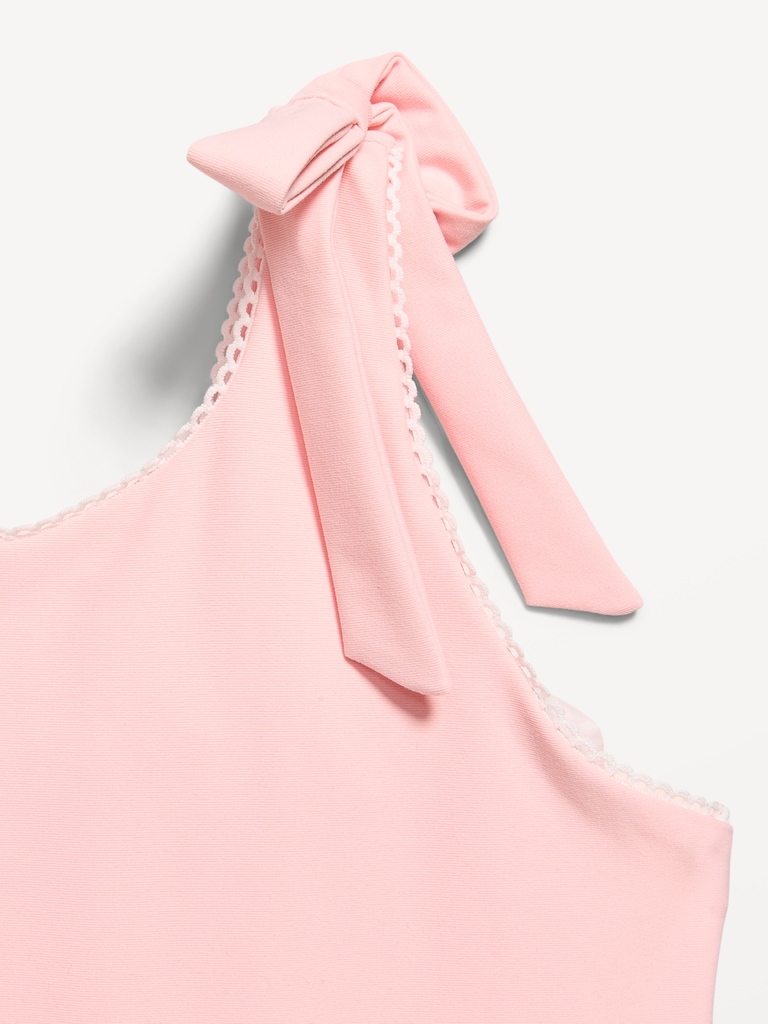 PowerSoft Sleeveless Tie-Strap Athletic Dress for Girls