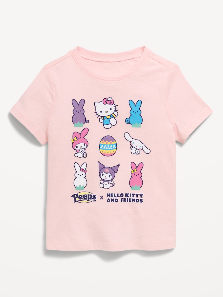 PEEPS® x Hello Kitty® Easter Graphic T-Shirt for Toddler Girls