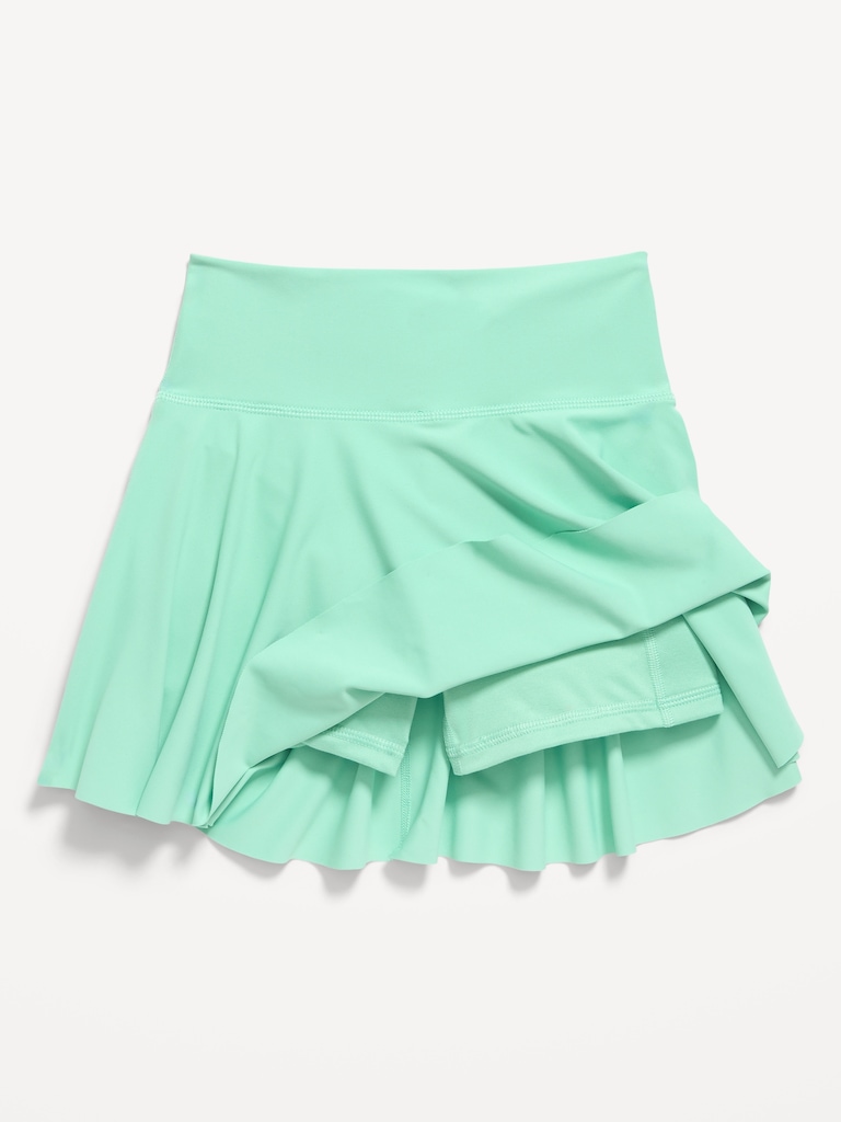 High-Waisted PowerSoft Skort for Girls