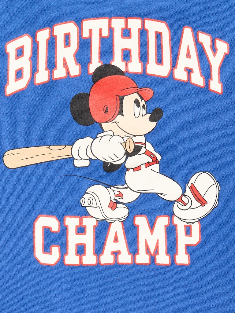 Disney© Mickey Mouse Birthday Graphic T-Shirt for Toddler Boys