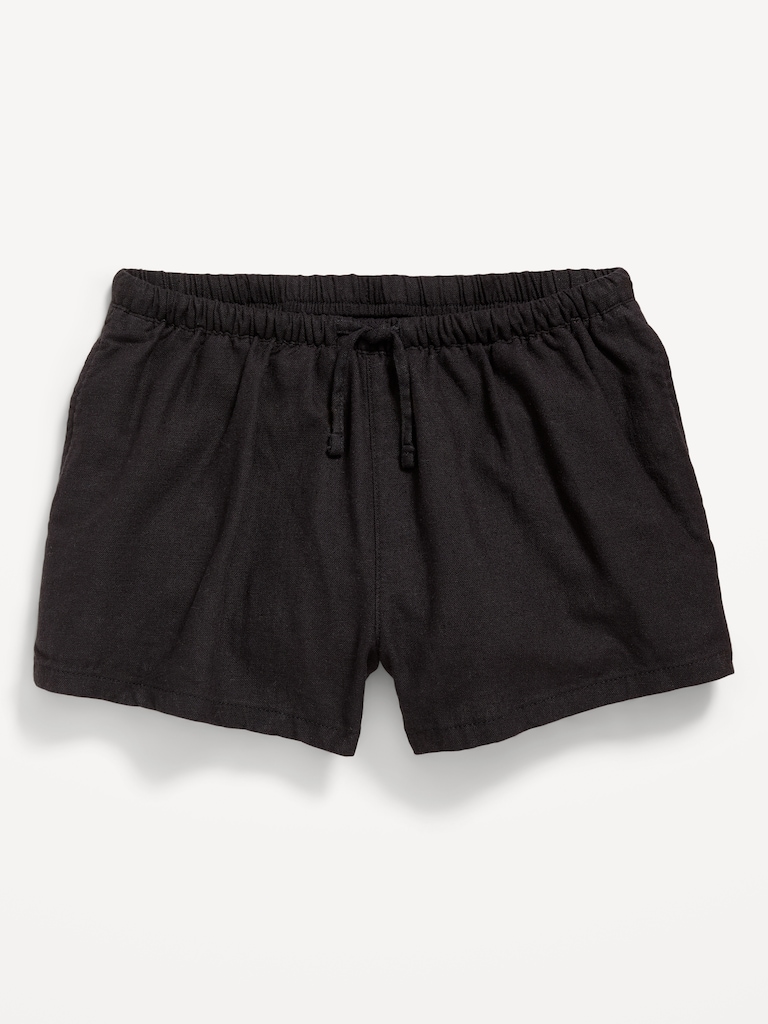 Linen-Blend Shorts for Girls