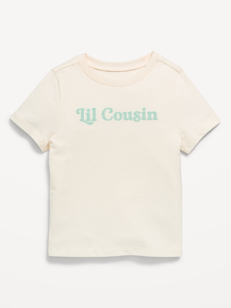 Short-Sleeve Unisex Graphic T-Shirt for Toddler