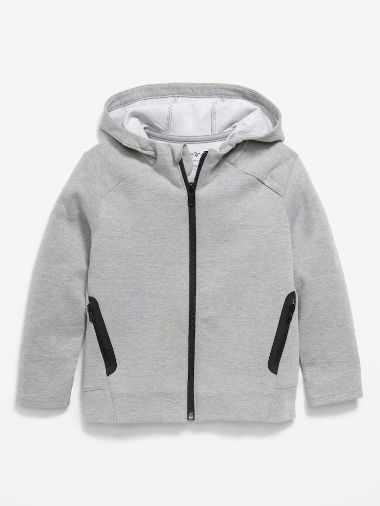 Dynamic Fleece Zip-Front Hoodie for Toddler Boys