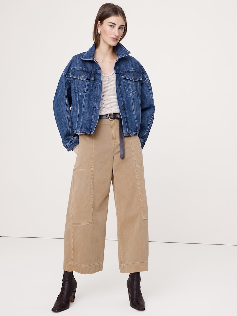 Oversized Jean Jacket