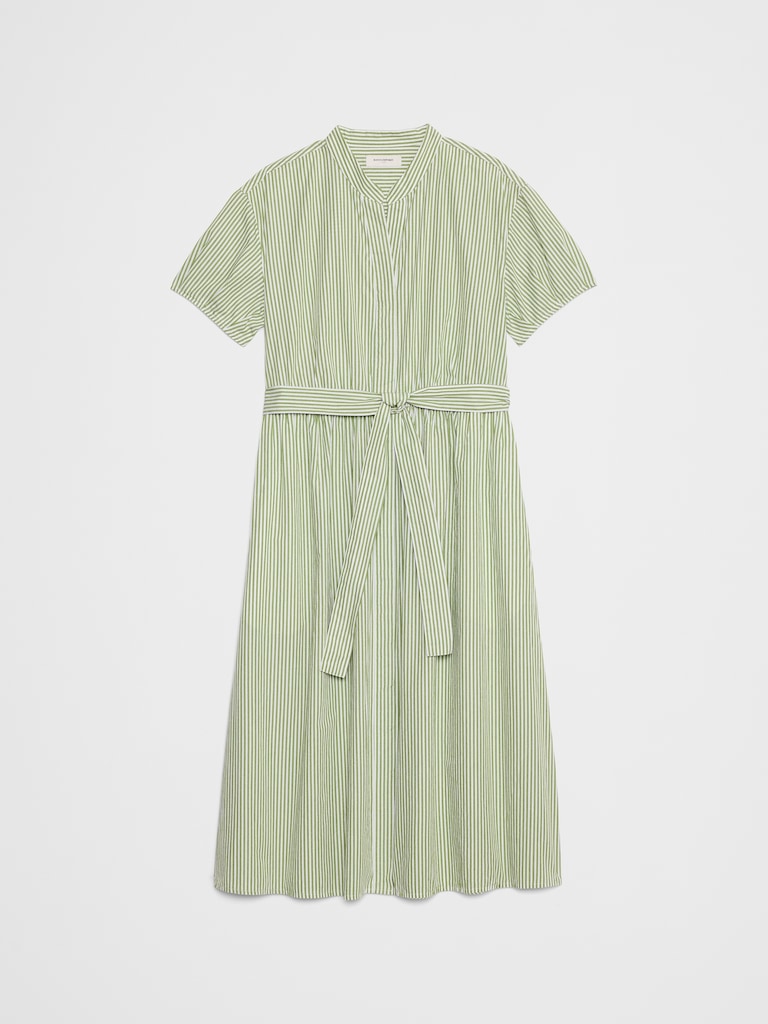 Poplin Midi Shirtdress