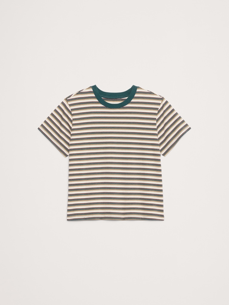 Vintage Cotton Crew-Neck T-Shirt
