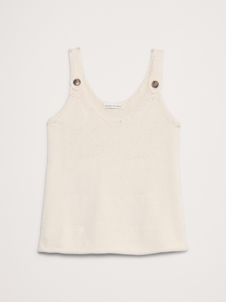 Cotton Scoop-Neck Tank
