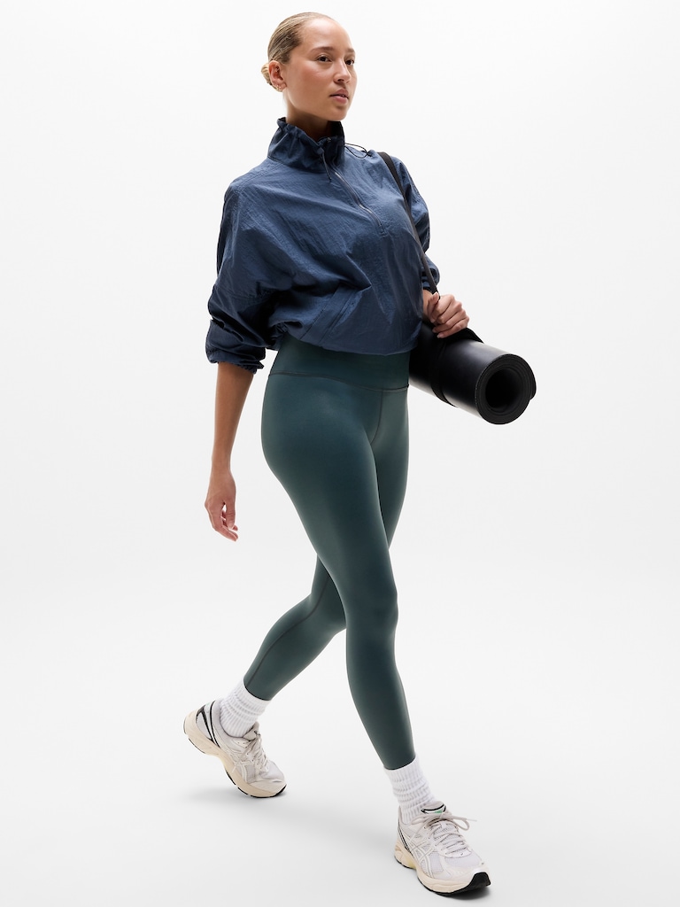 Elation High Rise Matte Foil Shine 7/8 Legging
