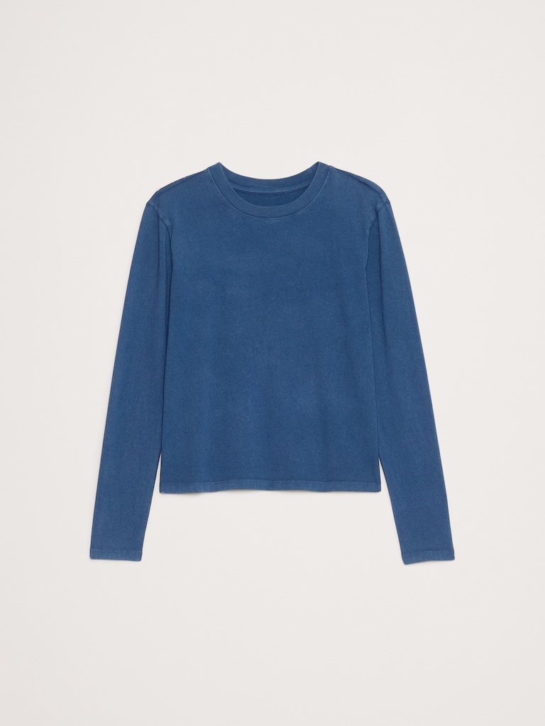 Vintage Cotton Long-Sleeve T-Shirt