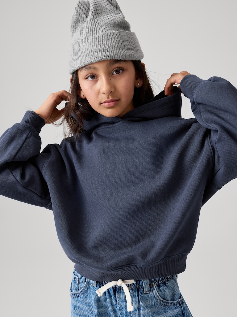 Kids Relaxed Gap Logo Hoodie