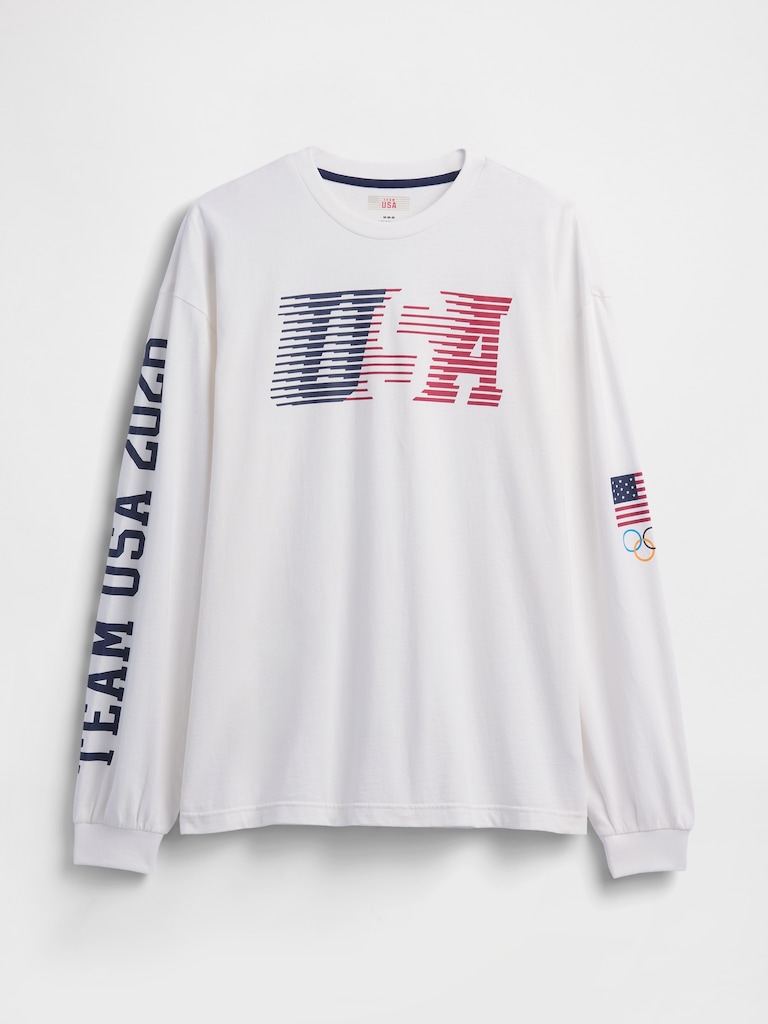 Adult Team USA Oversized Graphic T-Shirt