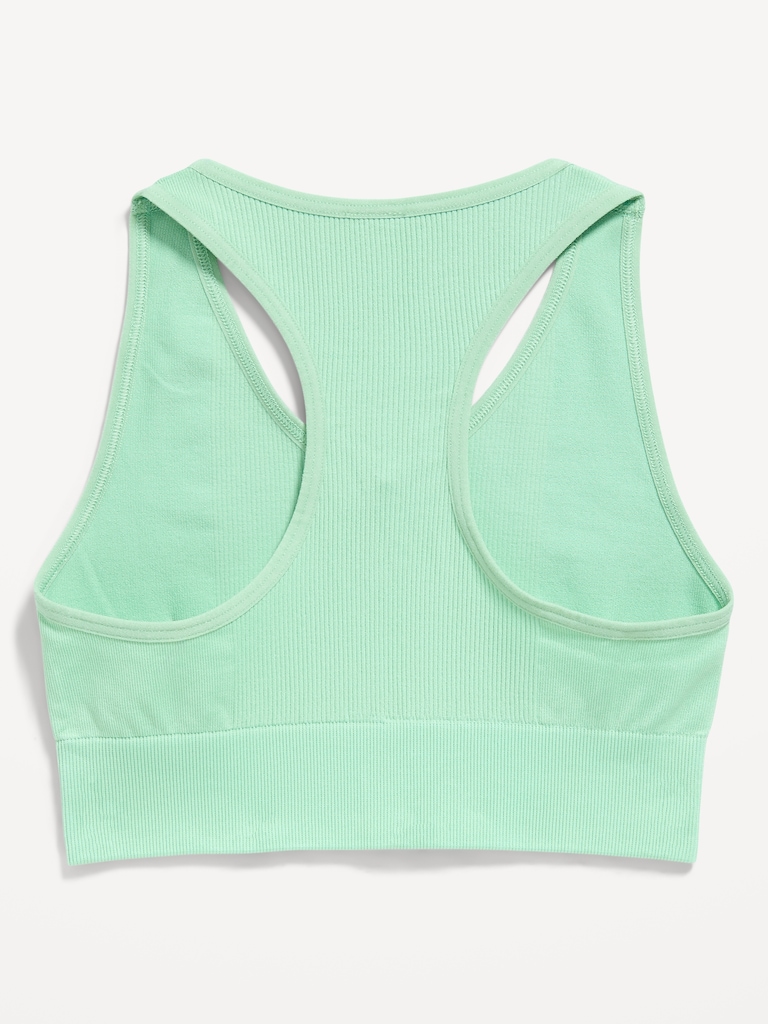 Fitted Seamless Performance Bra for Girls