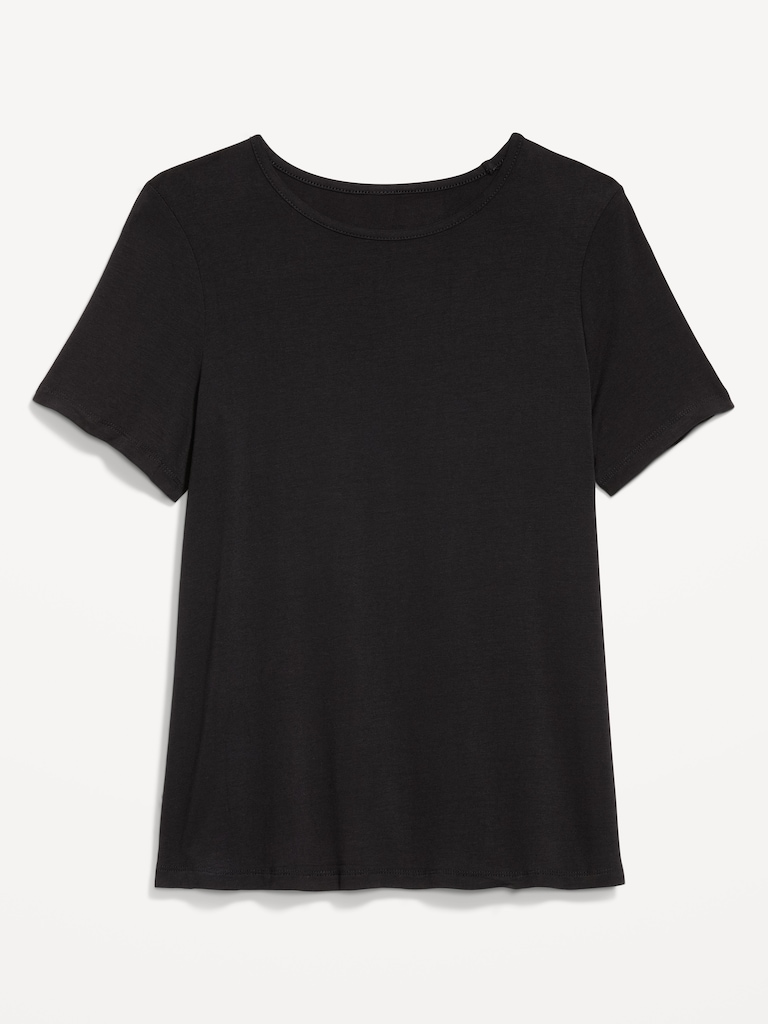 Luxe Crew-Neck T-Shirt