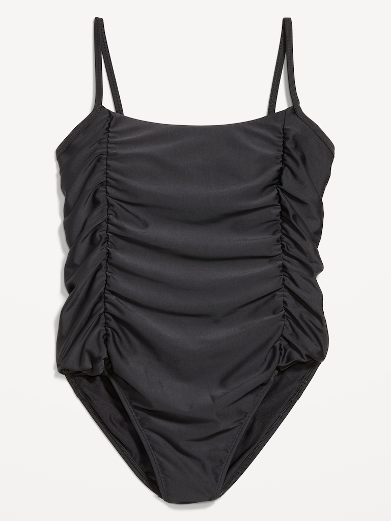 Ruched One-Piece Swimsuit