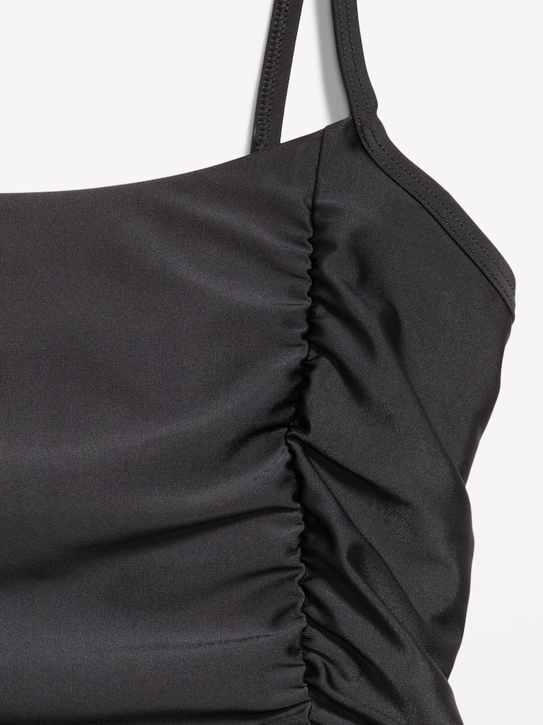 Ruched One-Piece Swimsuit