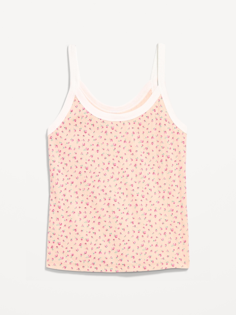 Pointelle Cami Tank Top
