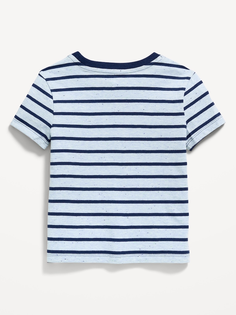 Short-Sleeve Striped T-Shirt for Toddler Boys