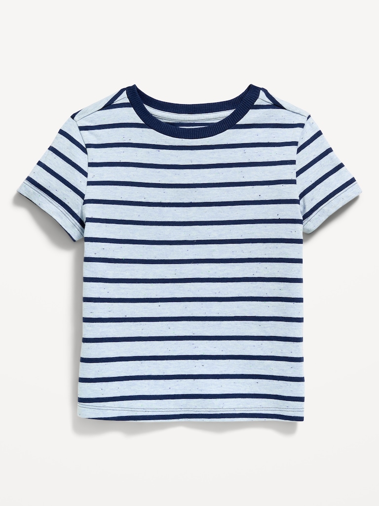 Short-Sleeve Striped T-Shirt for Toddler Boys