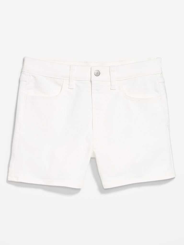 High-Waisted Wow Jean Shorts -- 4-inch inseam