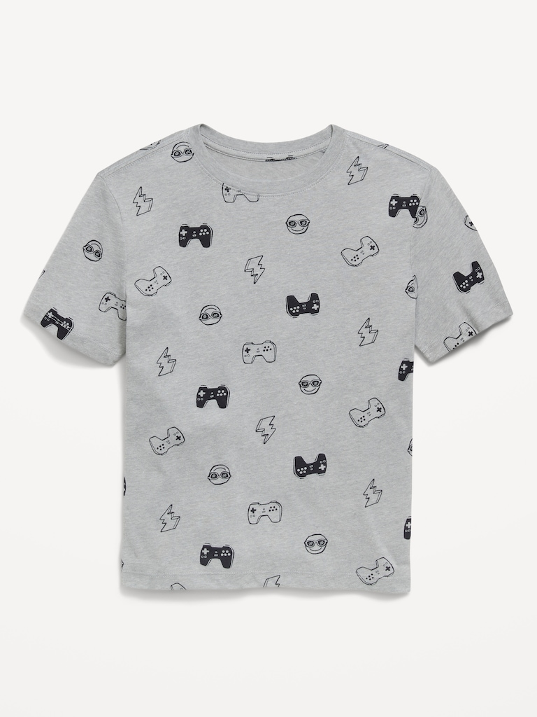 Printed Softest Short-Sleeve T-Shirt for Boys