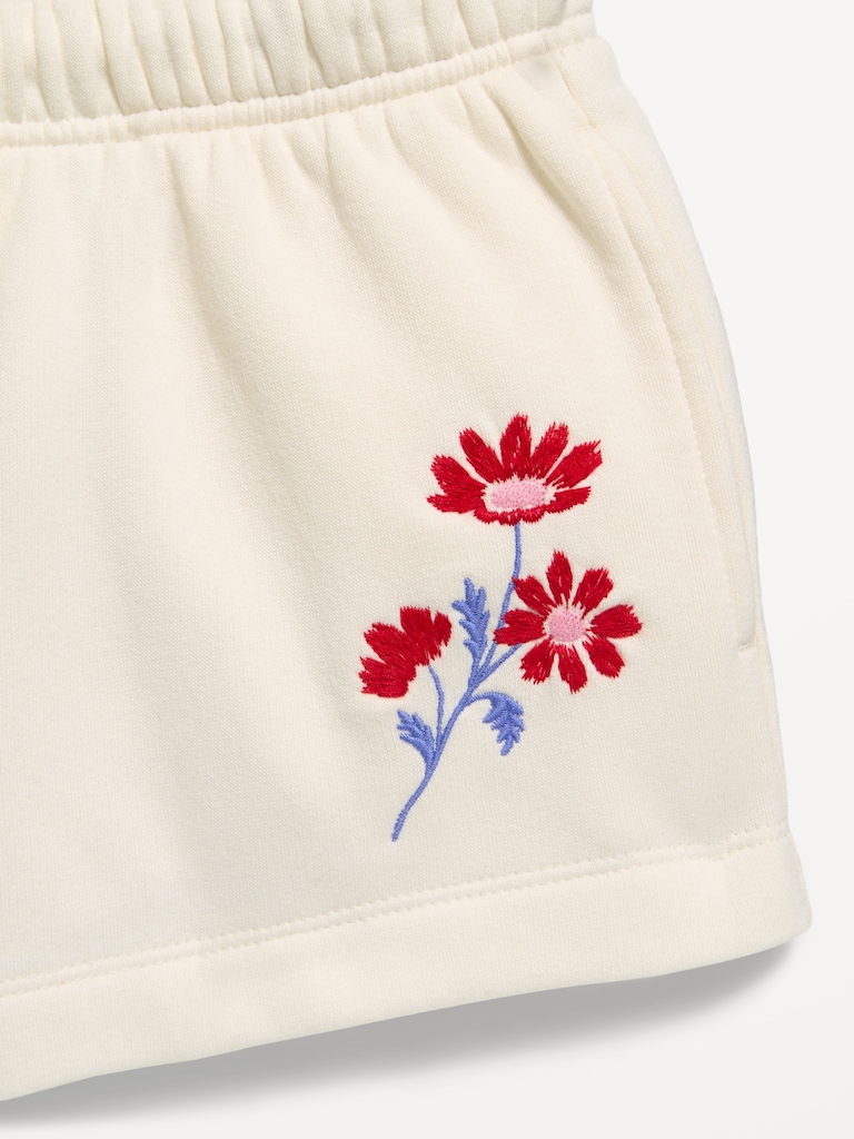 High-Waisted Favorite Fleece Shorts for Girls
