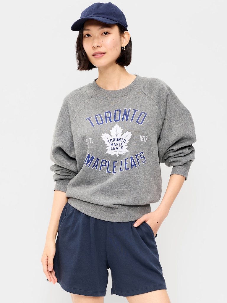 NHL Crew-Neck Sweatshirt for Women