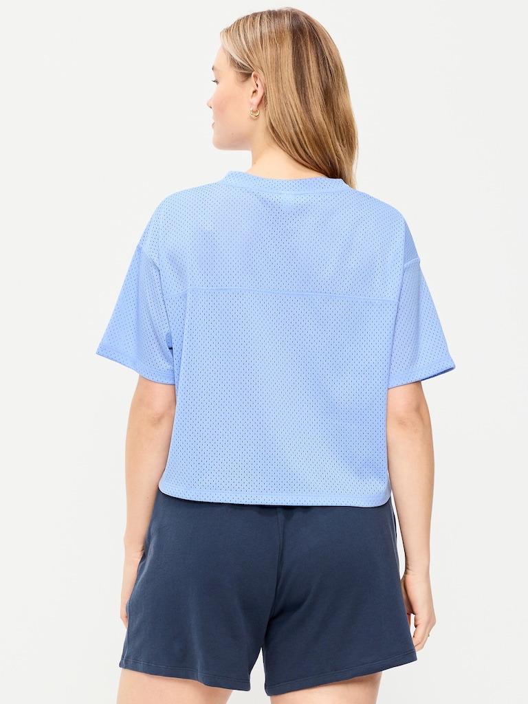 Mesh Jersey Football Top