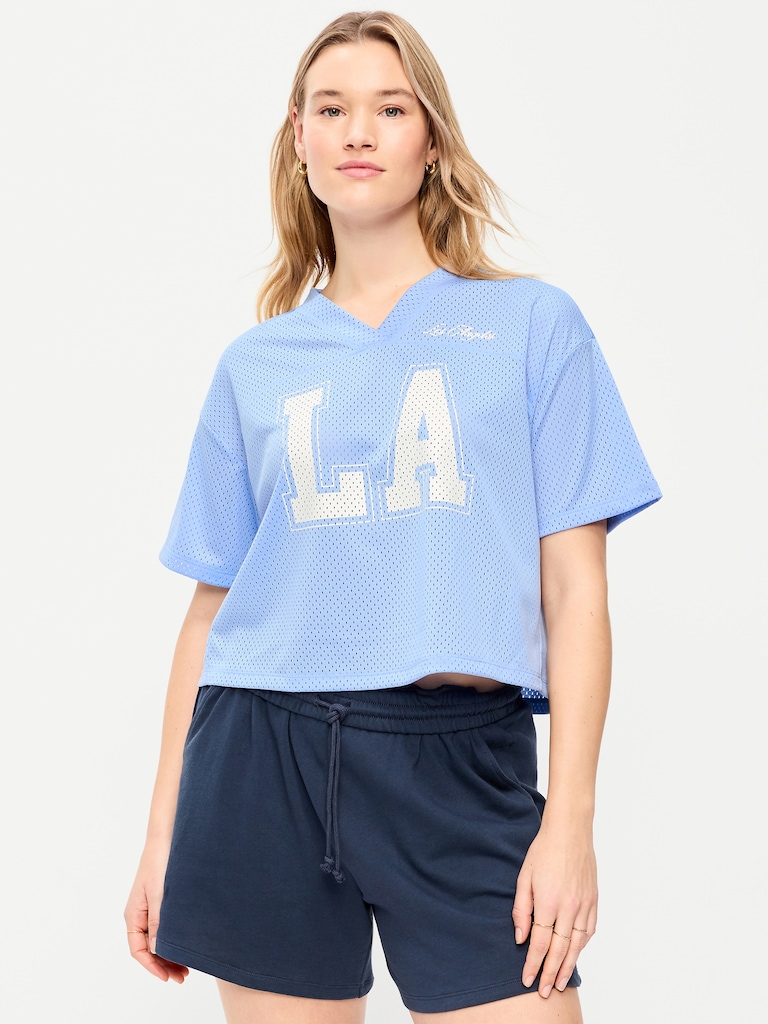 Mesh Jersey Football Top