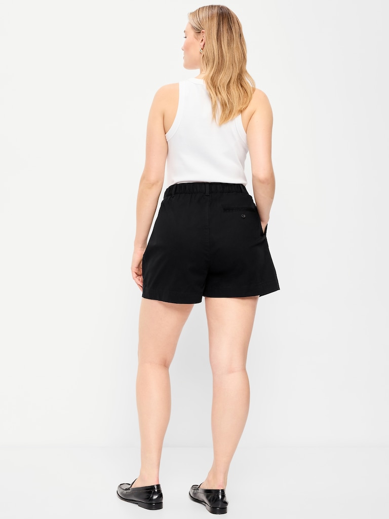 High-Waisted OGC Chino Shorts -- 4-inch inseam