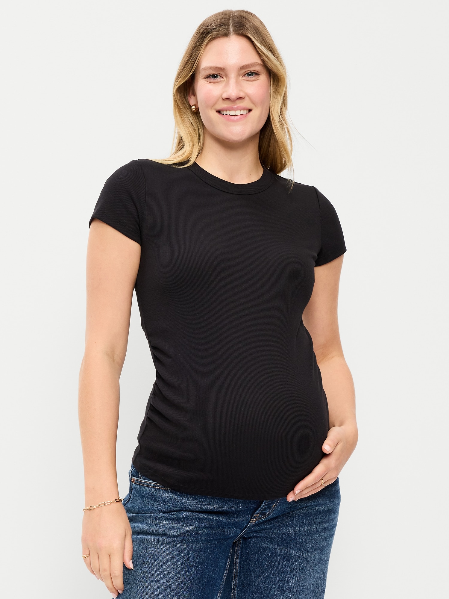 Old Navy Maternity Snug Short-Sleeve T-Shirt