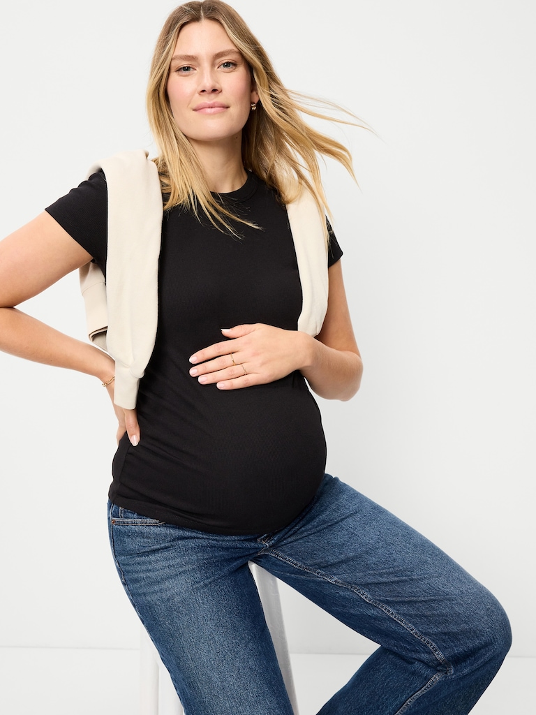 Maternity Snug Short-Sleeve T-Shirt