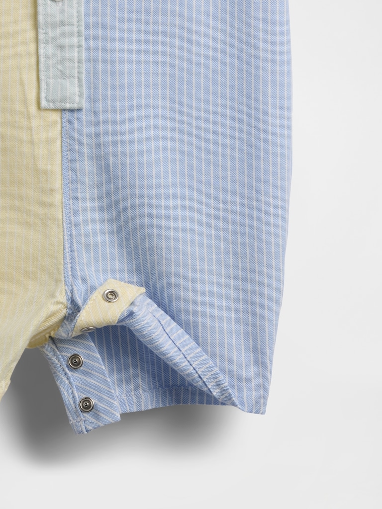 Baby Oxford Shorty Outfit Set