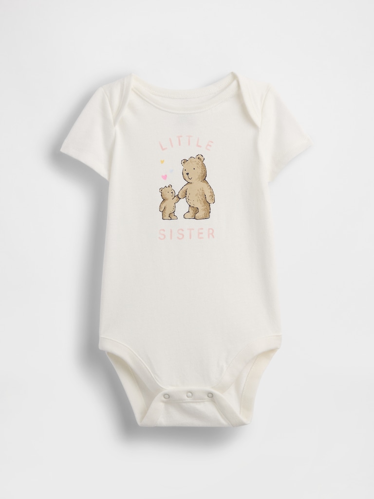 Baby First Favorites Organic Cotton Bodysuit