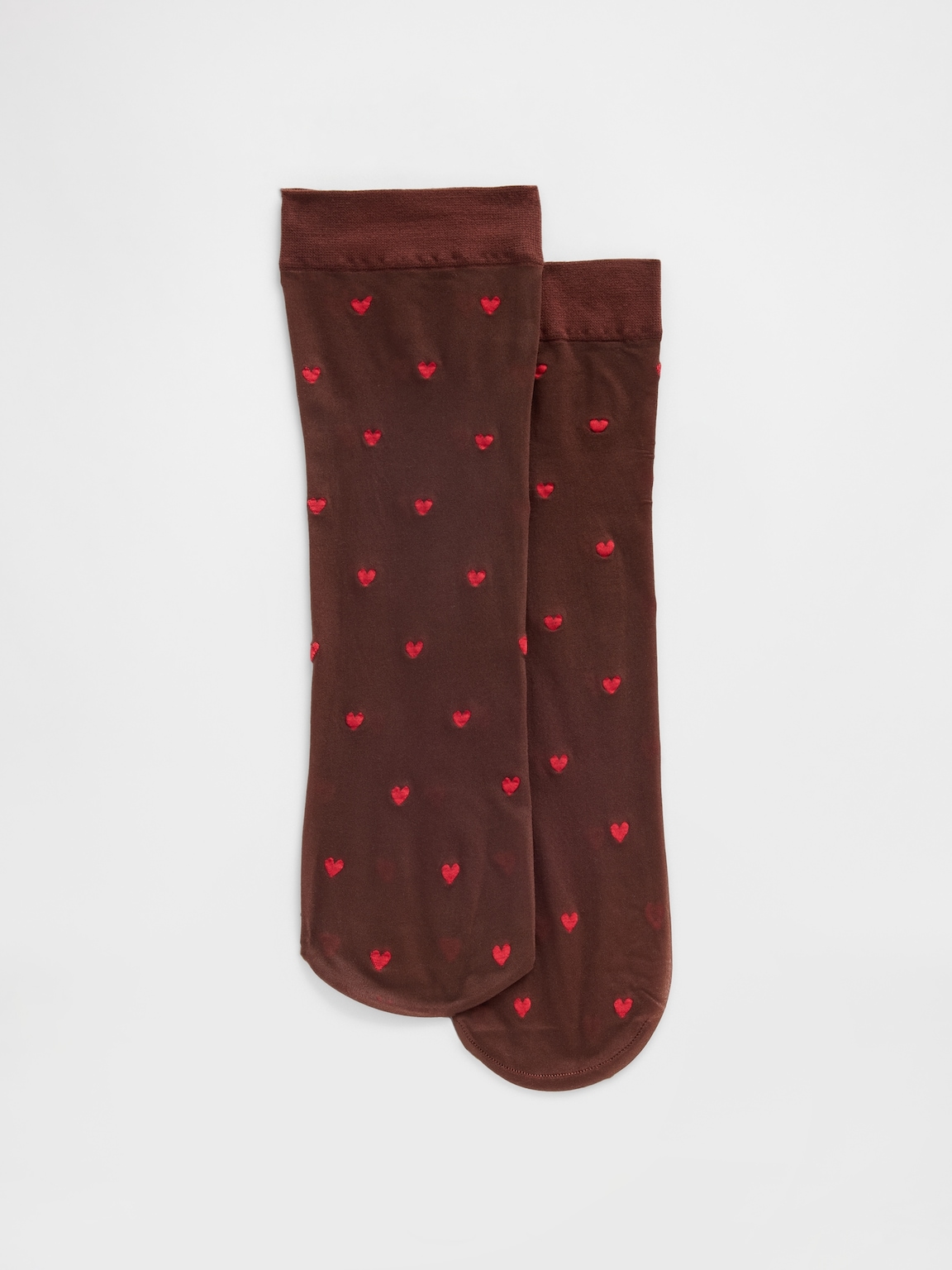 Sheer Crew Socks