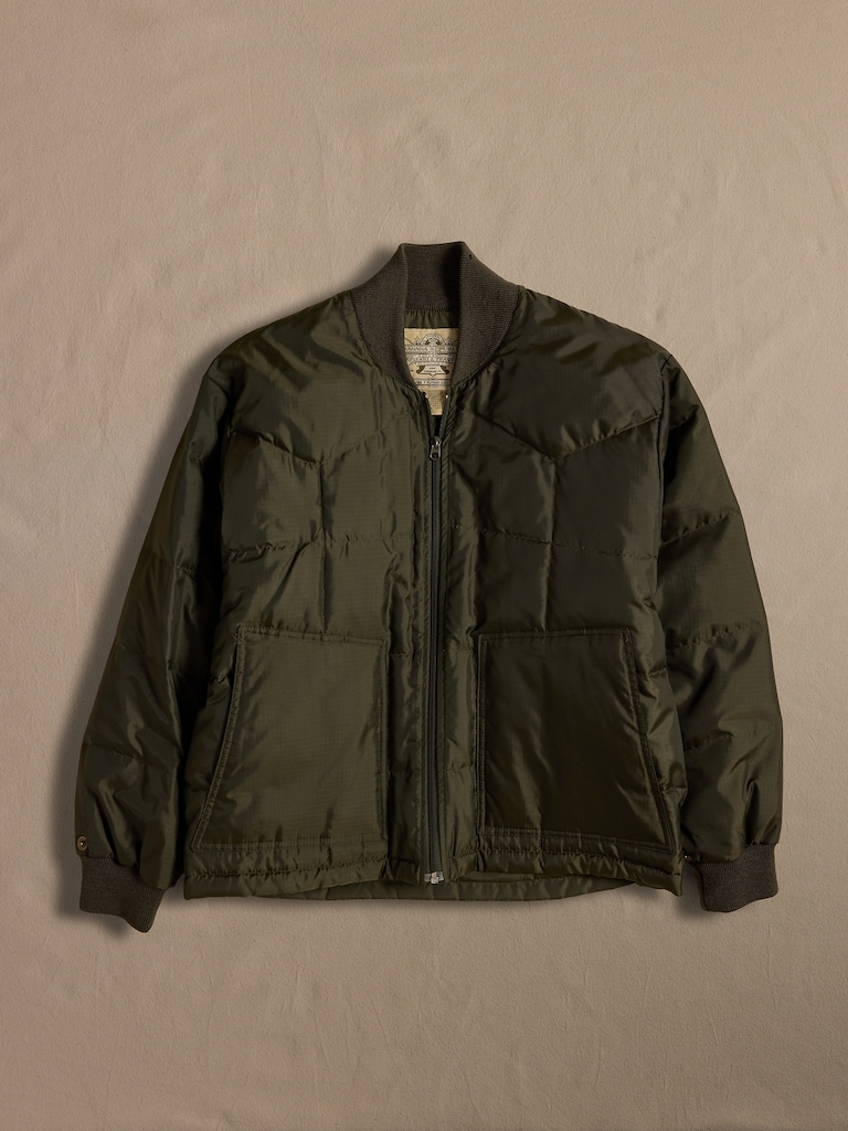 Archive Green Puffer Jacket size S