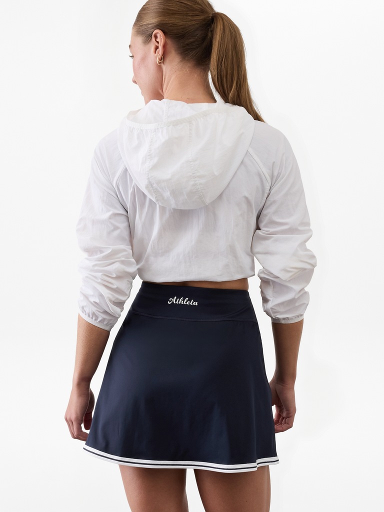 Crosscourt High Rise Tipped 14" Skort