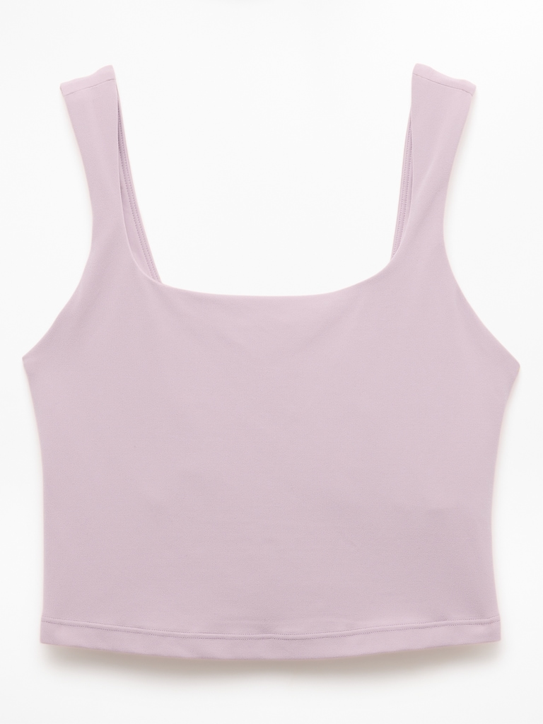 Transcend Square Neck Crop Sports Bra D-DD