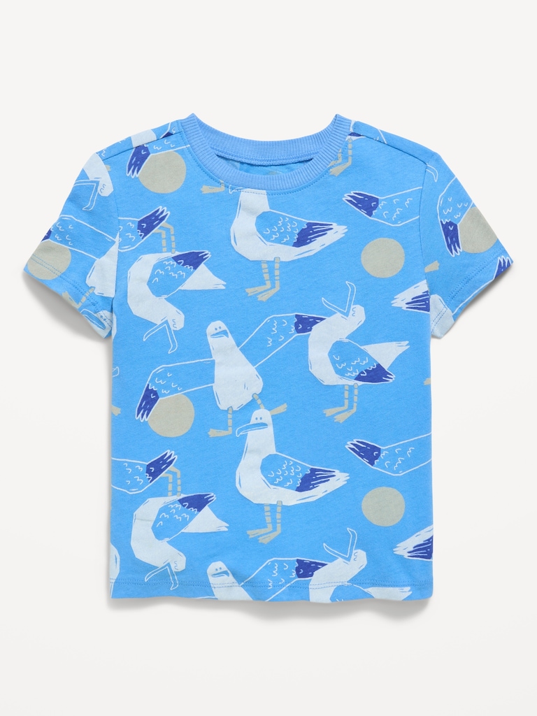 Printed Short-Sleeve T-Shirt for Toddler Boys