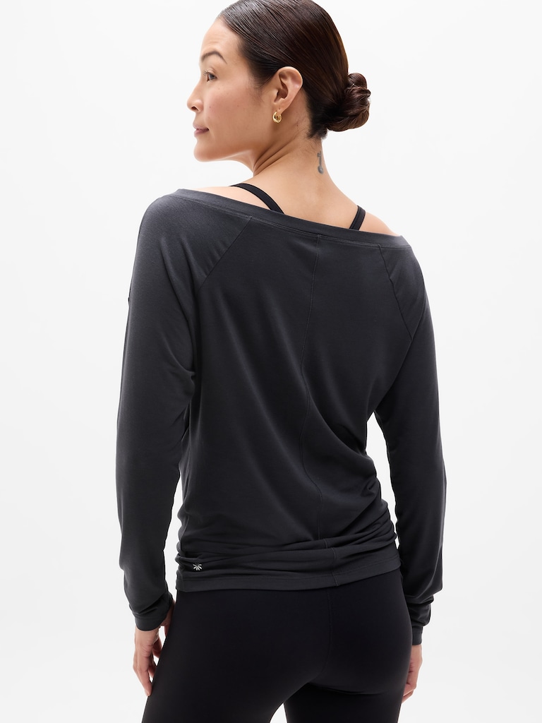 Move With Ease Off The Shoulder Top