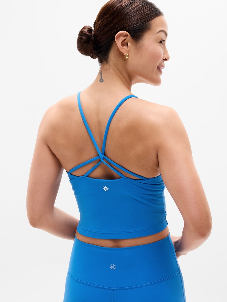 Transcend Thin Strap Crop Bra