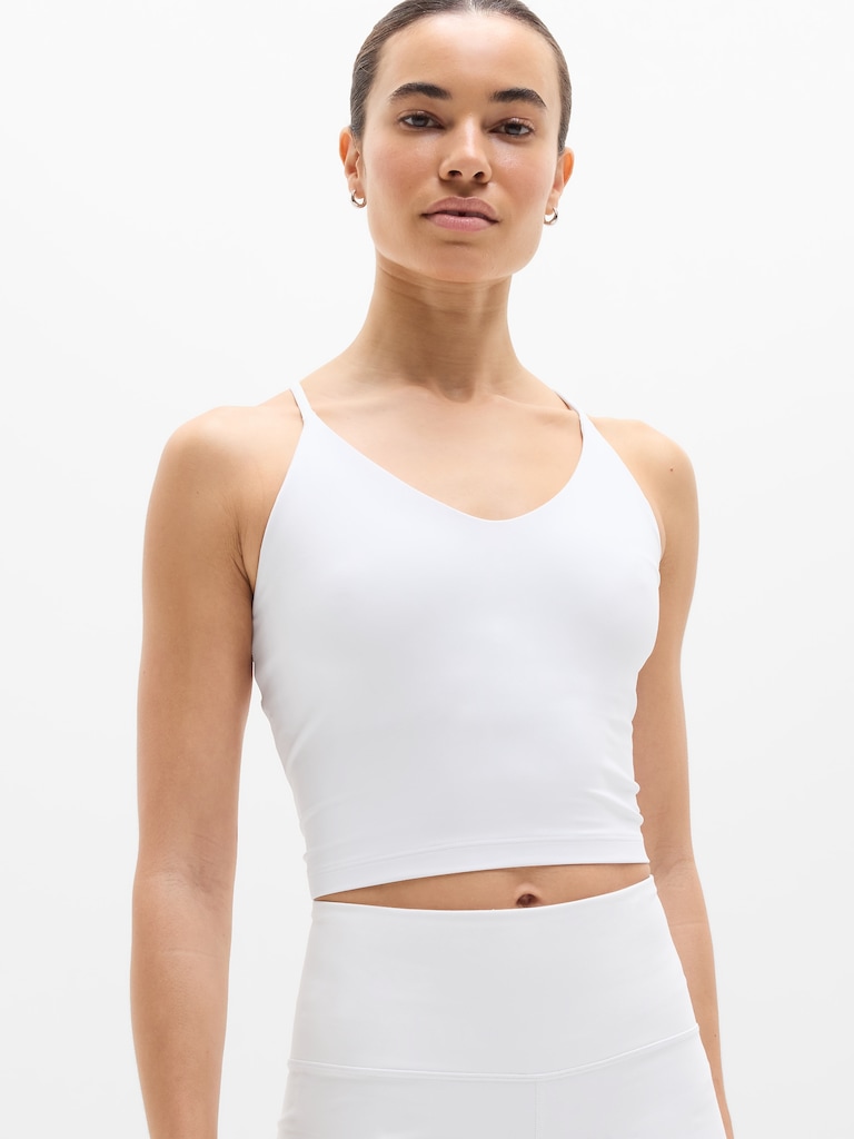 Transcend Thin Strap Crop Bra