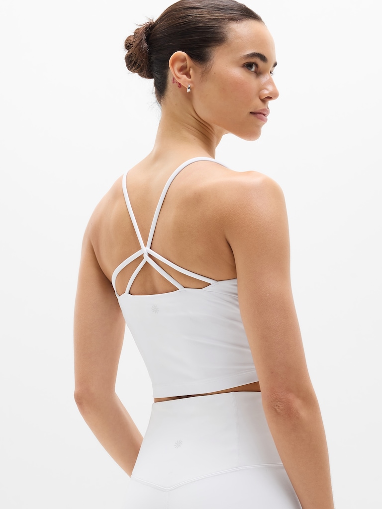 Transcend Thin Strap Crop Bra