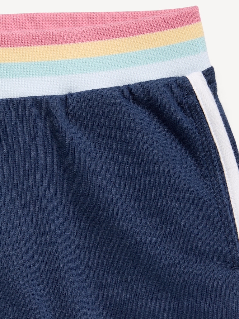 Dolphin-Hem Cheer Shorts for Girls