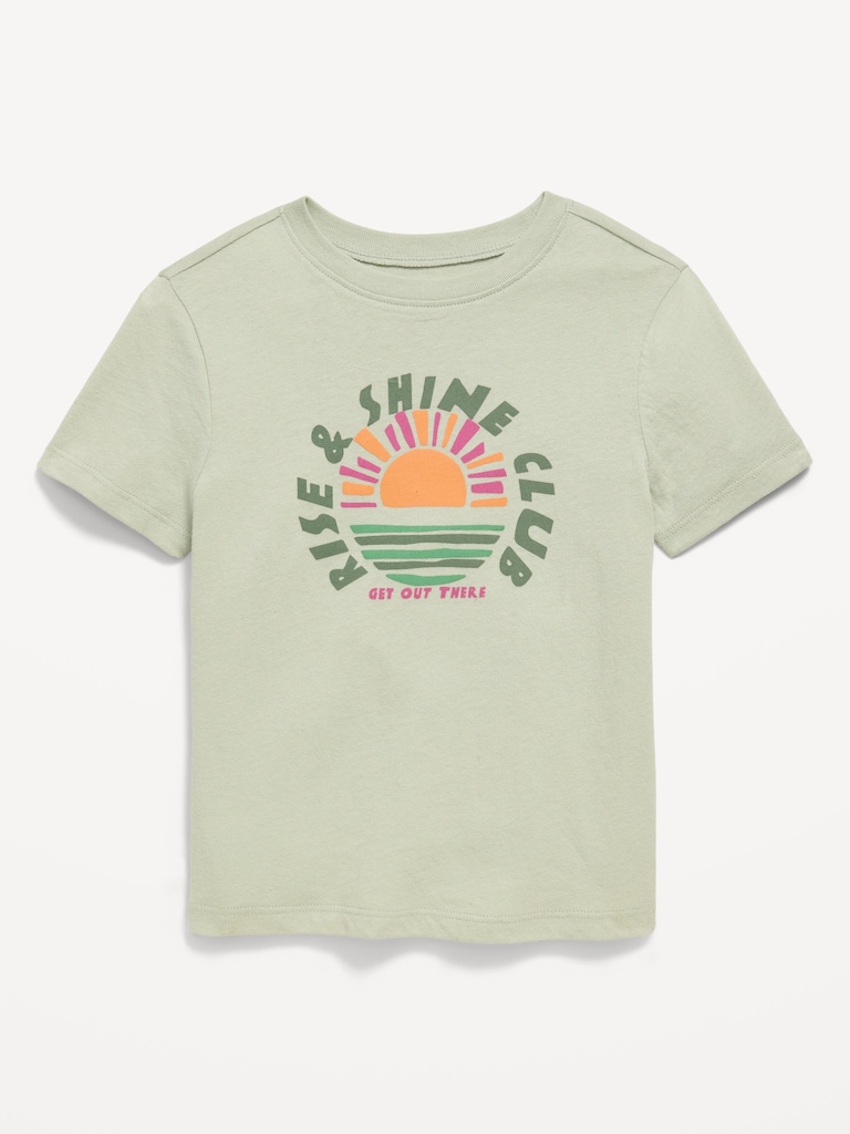 Short-Sleeve Unisex Graphic T-Shirt for Toddler