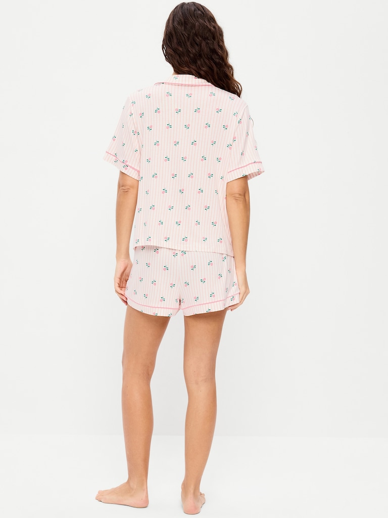 Sunday Sleep Knit Jersey Short Set