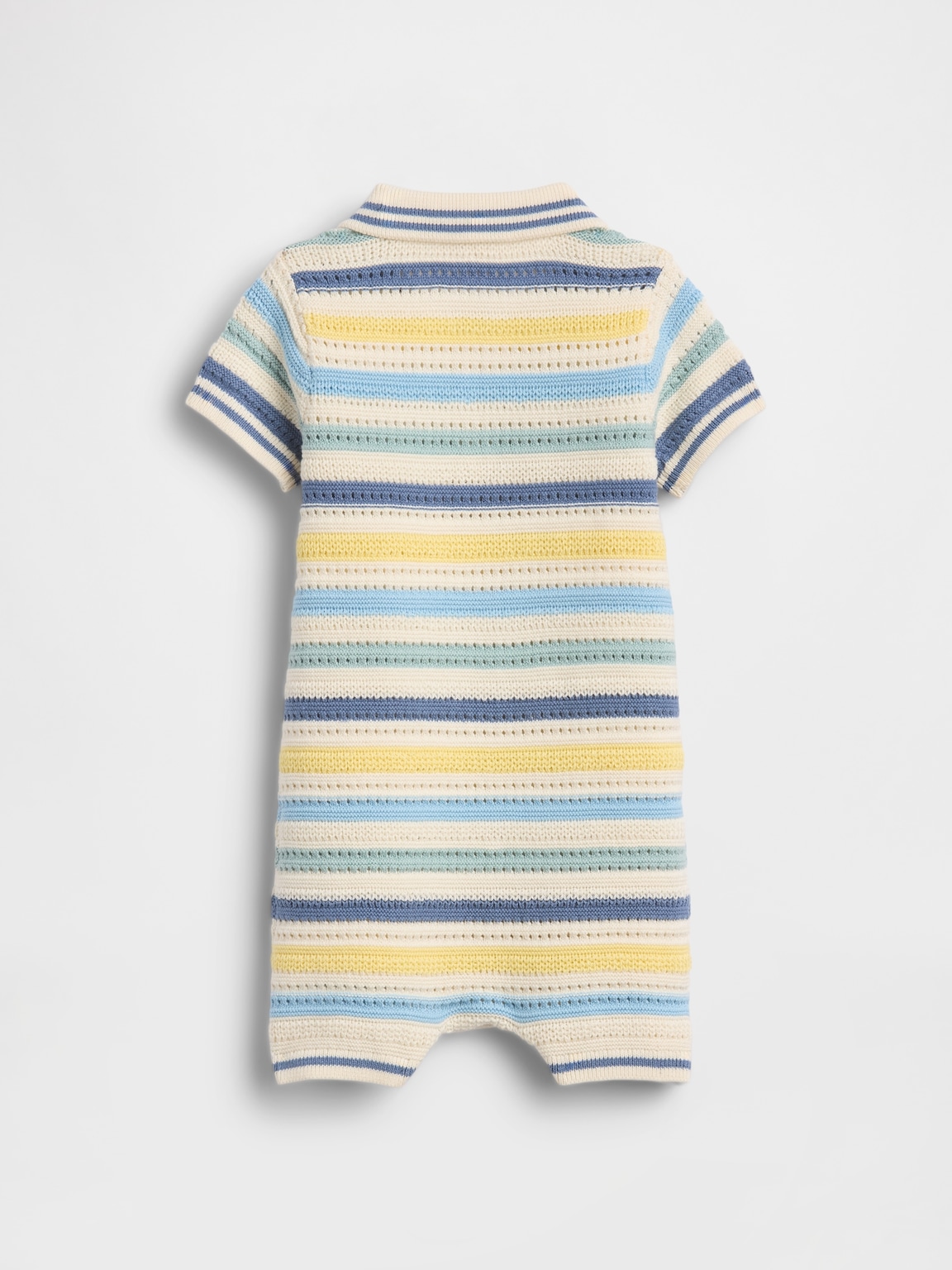 Baby Polo Sweater Shorty One-Piece